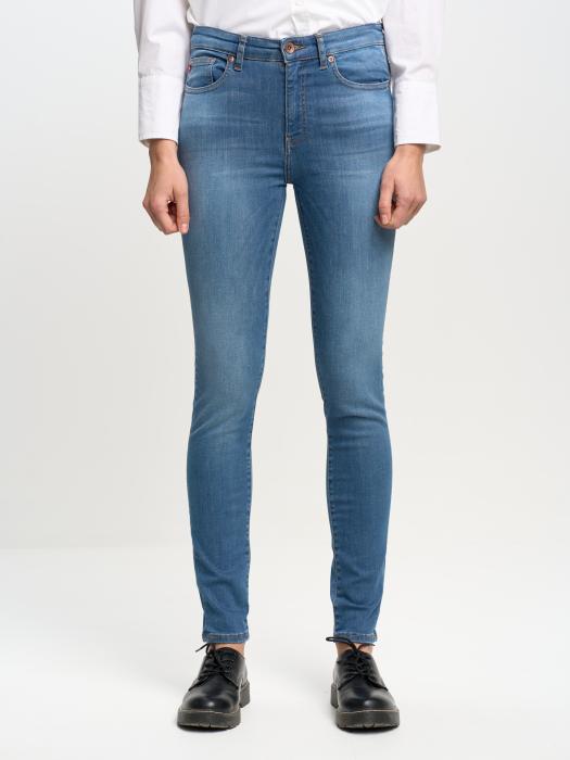 Dámske skinny nohavice jeans ADELA 296